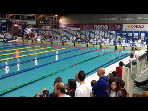 Campionati Italiani Assoluti Invernali 2016 - 100 stile libero uomini prima serie..