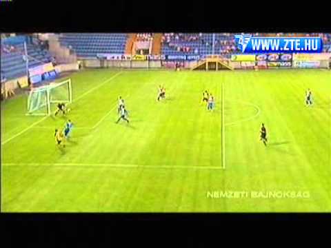 2010.08.13 www.zte.hu A félbeszakadt ZTE-Pápa bajnoki góljai