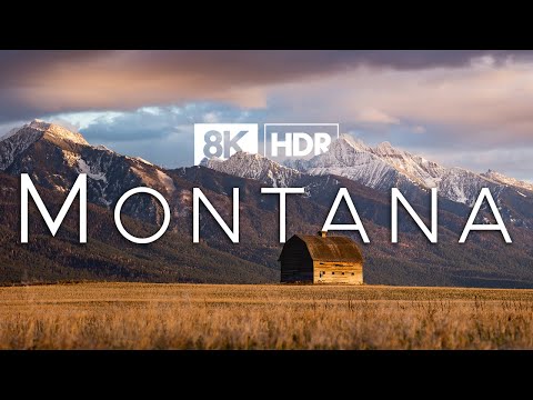 Montana in 8K ULTRA HD HDR - Big Sky Country (60 FPS)