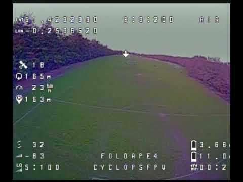 DARWIN FPV FOLDAPE 4 GPS RTH/FAILSAFE SORTED👌
