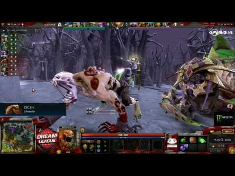[DreamLeague S6] Escape vs Alliance - Game 1 - Dota 2 FR