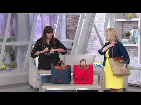 Dooney & Bourke Nylon Editor Tote on QVC
