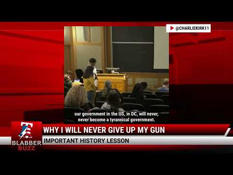 Watch: Why I Will Never Give Up My Gun