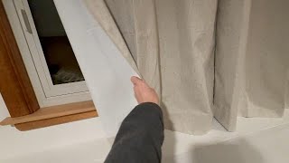 H.VERSAILTEX Linen Blackout Curtains Durable Thick Textured Linen Look 100% Blackout Patio Door Curt
