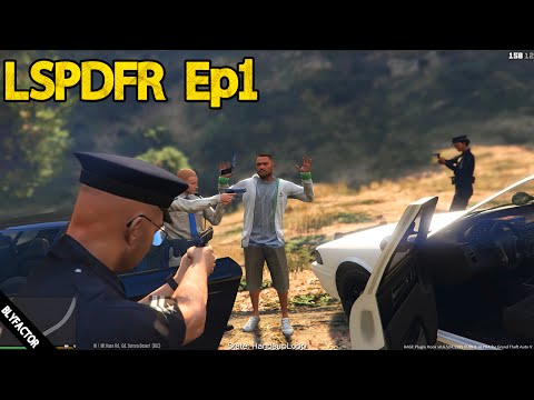 LSPDFR v0.1d Beta | EP.1 First Time on Duty | GTA V