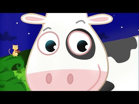 Hey Diddle Diddle The Cat And The Fiddle | Hey Diddle Diddle Lullaby Song Loop