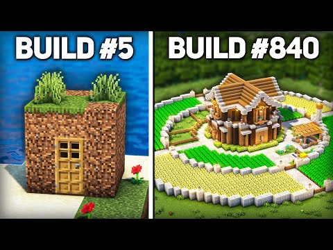 I Created 1000+ Minecraft Builds In 2 Years... This is Why