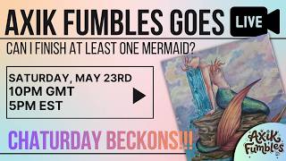 LIVESTREAM - lets try and finish at least one mermaid