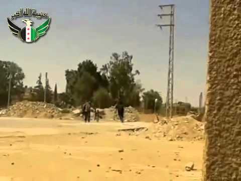 السيطرة على ثكنة الهجانة من قبل كتيبة الله أكبر في مدينة البوكمال