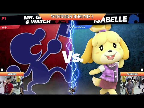 Super Smash Bros. Ultimate -Saison Été 2022 #6 -Winners Round 2 : Singela vs Passivism