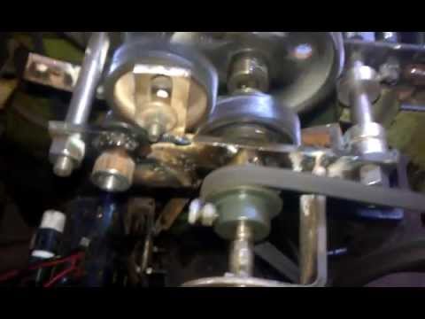 milling machine  auto feed system testing