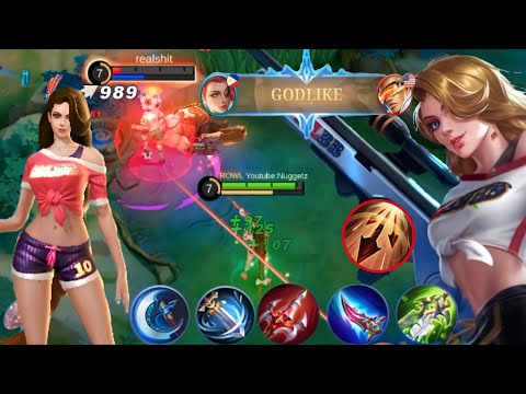 LESLEY INSPIRE IS OVERPOWERED! ONE SHOT ONE KILL BUILD. -MLBB