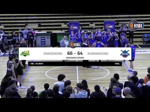 VJBL 14 Boys - VC Grand Final | Dandenong U14 Boys 1 vs Nunawading U14 Boys 1
