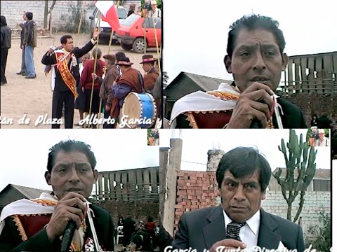 Capitán de Plaza   Alberto Garcia y Junta Directiva de  San Pedro de chilcayoc Sucre Ayacucho