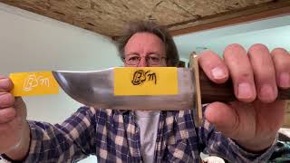 Etching your logo on your knife blade made simple