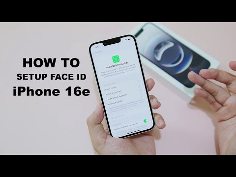 How to Setup FaceID & Passcode on iPhone 16e