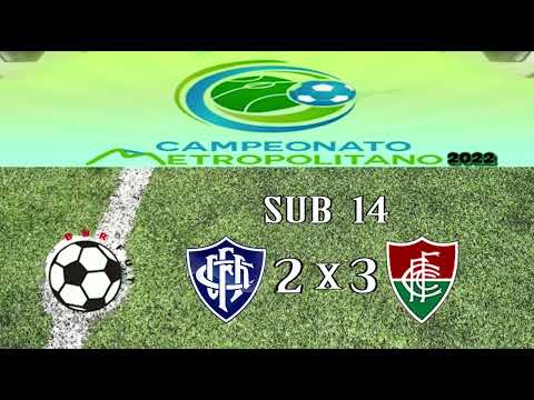 CANTO DO RIO X FLUMINENSE SUB 14