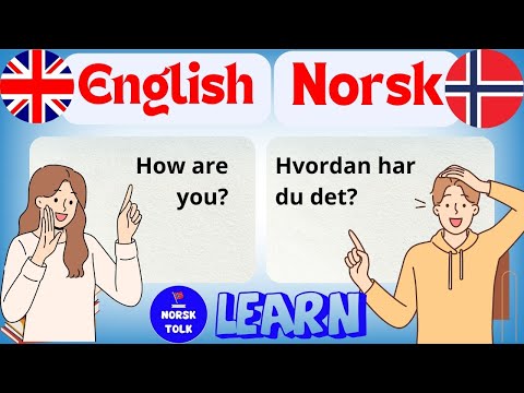 Lær Norsk | 100 Viktige Setninger (Engelsk - Norsk)