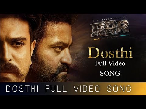 Dosti Full Video Song (Telugu) - RRR - HemaChandra, MM Keeravaani | NTR, Ram Charan | SS Rajamouli