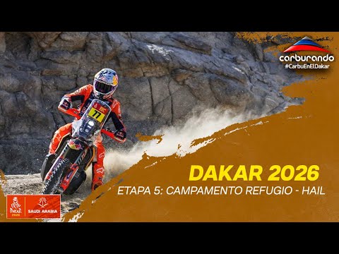 Dakar 2026 | Stage 5 Summary: Refuge Camp - Hail