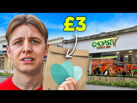 I Only Ate Restaurant LEFTOVERS for 24 Hours