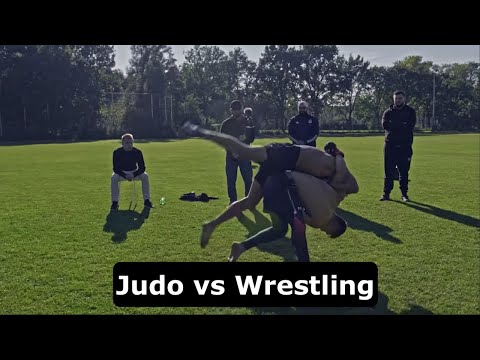 When Four Beautiful Judo Throws Aren't Enough - Judo vs Wrestling