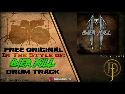 Overkill Styled Free Original Drum Track - 196 BPM (FREE DOWNLOAD)
