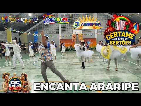 [SÃO JOÃO 2026] QUADRILHA JUNINA ENCANTA ARARIPE NO CERTAME O PRÉ-JUNINO DOS SERTÕES EM ARARIPINA