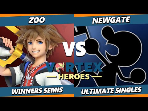 Vortex Heroes Top 8 - Zoo (Falco, Sora) Vs. Newgate (Kazuya, Game & Watch) SSBU Ultimate Tournament