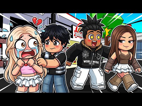SEVGİLİMİN ESKİ SEVGİLİSİ OKULUMA GELDİ! | roblox brookhaven 🏡rp / Roblox dizisi