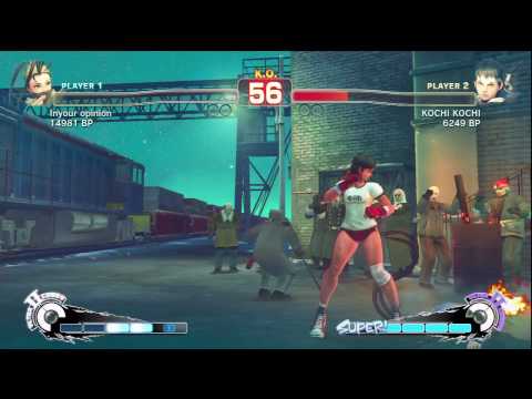 SSF4 - Iyo (Ibuki) VS. KOCHI (Sakura)