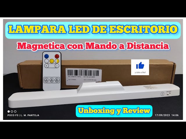 Vídeo relacionado con Generico Luz LED de control magnético - iluminación de pantalla compacta | Lámpara de iluminación LED para modelos anime, figuras, cajas de visualización, coleccionistas, hogar y uso de regalo