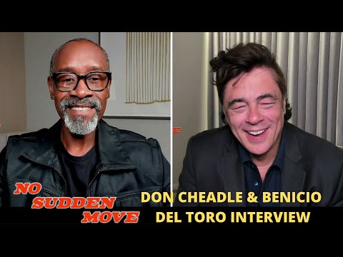 No Sudden Move Interview - Don Cheadle and Benicio Del Toro