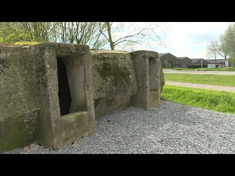 Bunkers kun je 'beleven' in de omgeving van Almkerk