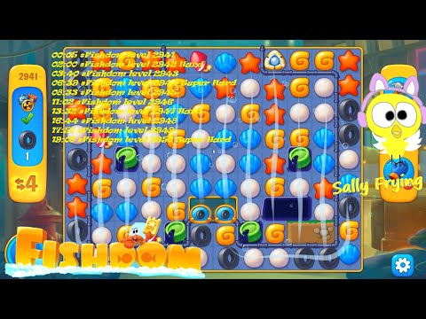 Fishdom level 2941 to 2950