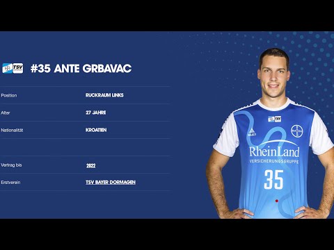 Ante Grbavac A Highlights 2021 TSV Bayer Dormagen 2.HBL 🇩🇪  Rückraum Links/Left back