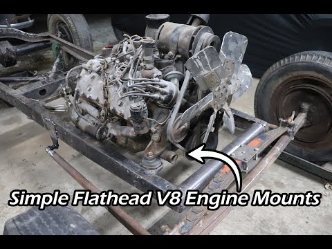Simple Ford Flathead V8 Engine Mounts