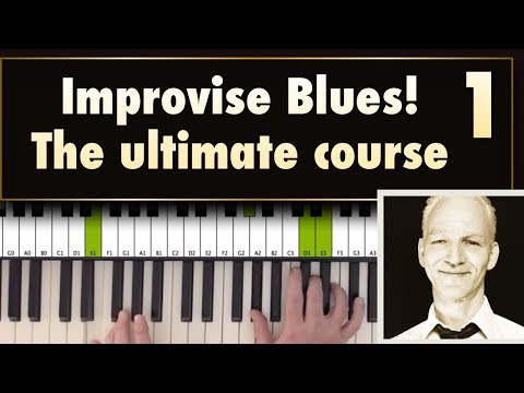 How To Improvise Blues Piano Lesson 1