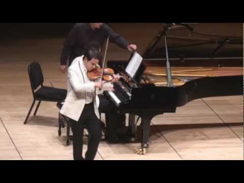 Giora Schmidt & Shai Wosner play Wieniawski Polonaise No. 1 in D Major