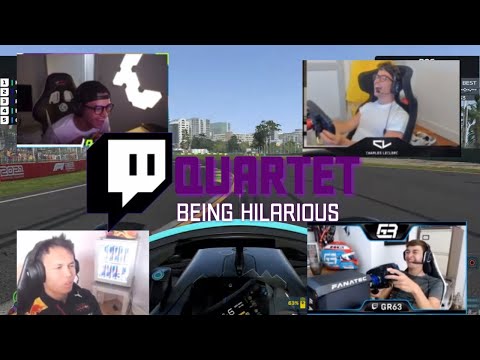 the twitch quartet being hilarious for 4 minutes and 13 seconds straight