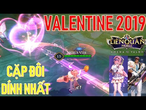 Cặp đôi dính nhất Liên quân Mùa Valentine 2019 này ROXIE vs ELSU hiệu ứng đẹp mê ly