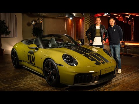 New Porsche 911 Spirit 70: in-depth first look with designer Thorsten Klein!