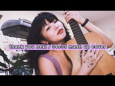 thank you next & 34+35 mash up cover by lukpeach