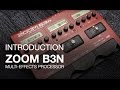 мініатюра 0 Відео про товар Процесор ефектів для бас-гітари Zoom B3N