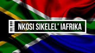 South African National Anthem | Piano with lyrics