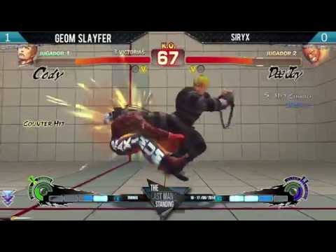 Amanecederos Fighting: TheLastManStanding USF4 GeoM Slayfer vs Siryx Pools
