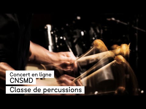 Concert en ligne - CNSMD - CLASSE DE PERCUSSIONS - La Transcription : Ravel, Bach, Dukas…07/01/2022