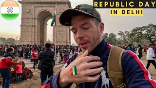 Frenchy spends Republic day in Delhi - India gate