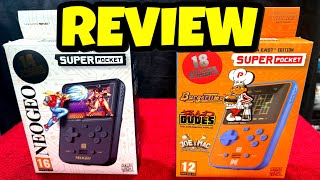 Neo Geo and Data East Super Pocket Review  Budget Gaming on the Go