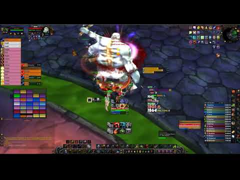 RUSKI RAVE PARTY vs patchwerk 25hc realm first run sindragosa | enh 7.3k dps pov